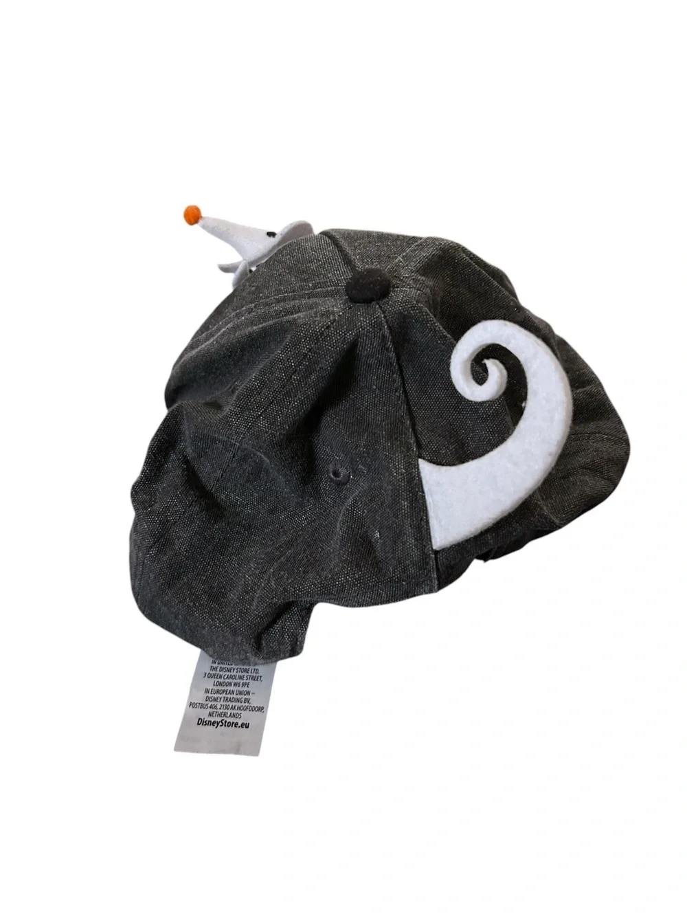 Nightmare Before Christmas Zero 3D Head and Tail Baseball Hat